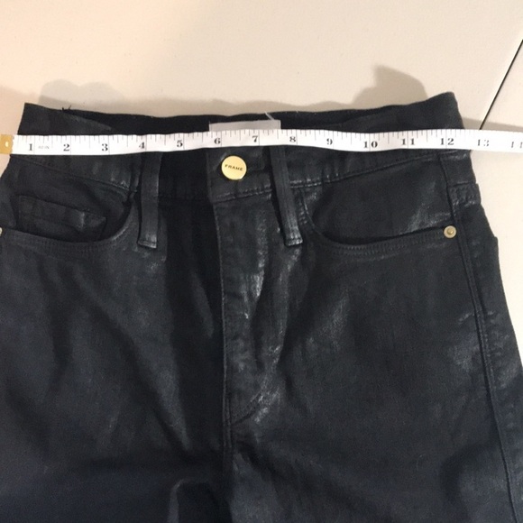 Frame Denim Black High Rise Jeans - Picture 9 of 14